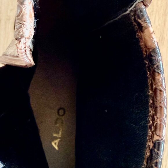 Aldo Snake Print Boots - Picture 4 of 4